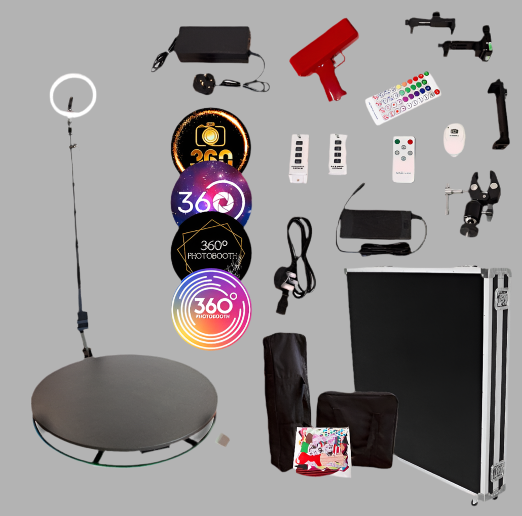 Photobooth 360 acier - 115cm